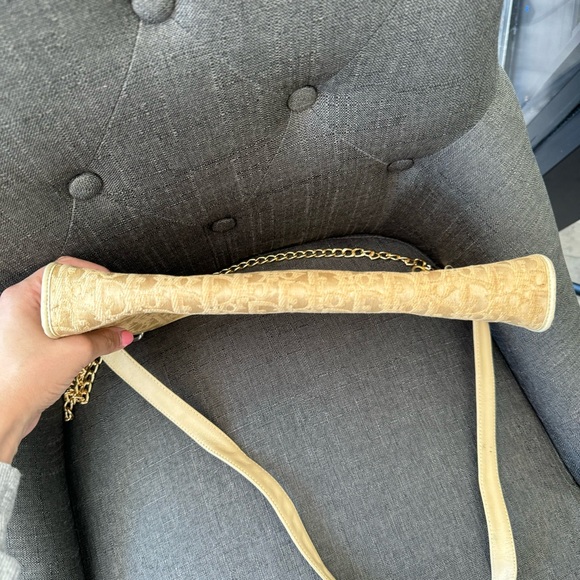 VINTAGE DIOR TROTTER POCHETTE SHOULDER BAG🌻 - Picture 8 of 13